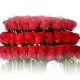 100 Roses basket 2(OFA-024)