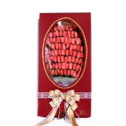100 Pink Roses Boxed Bouquet(OFC-019)