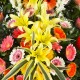 Congratulatory 3 wreaths of Flowers(OFG-007)