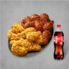 Golden Olive Chicken Combo Half and Half + Cola 1.25L